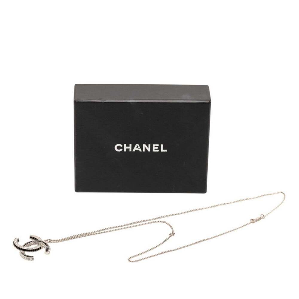 CHANEL Black Logo Necklace - Picture 6 of 7